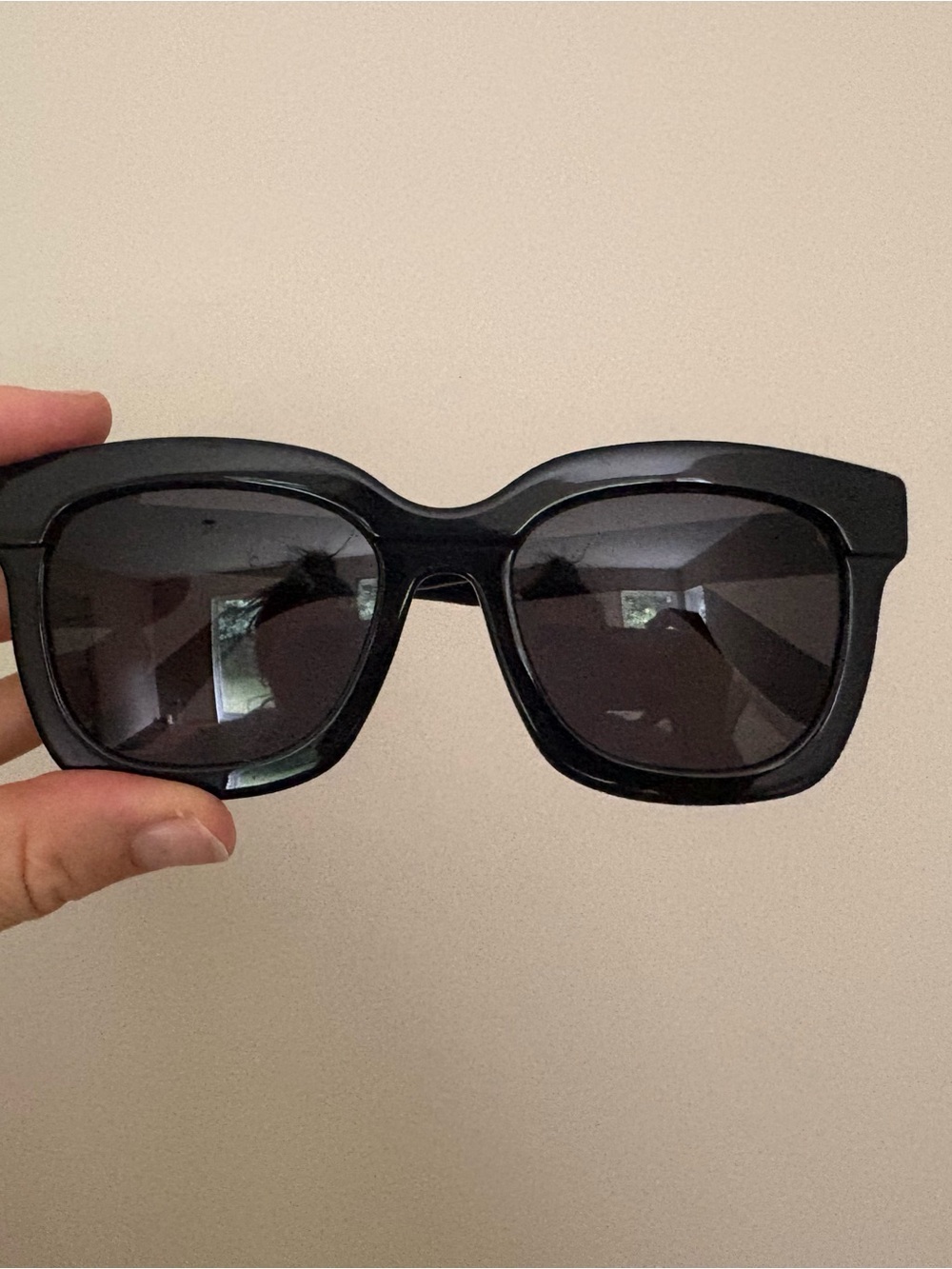 Bold Square Black Sunglasses